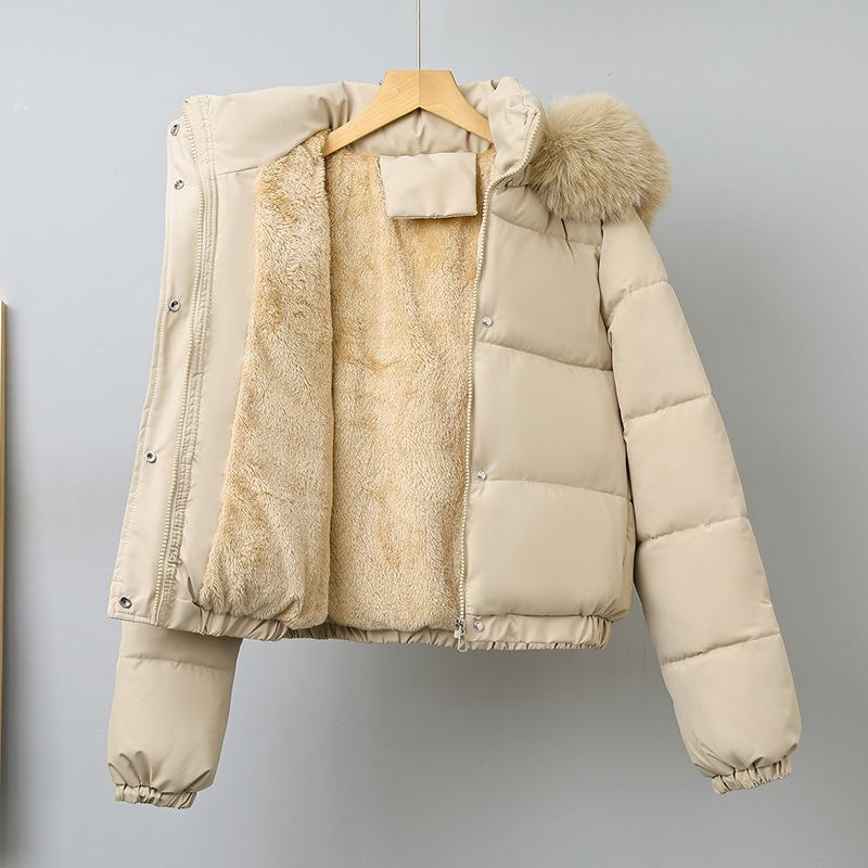 Wool Coat Peacoat - Зимние короткие парки, женская одежда на