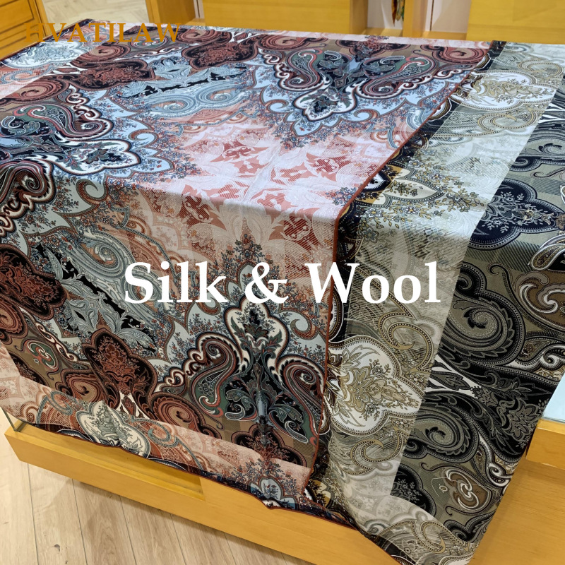 Shawl Wrap Winter - Новый роскошный шарф из 30% шелка