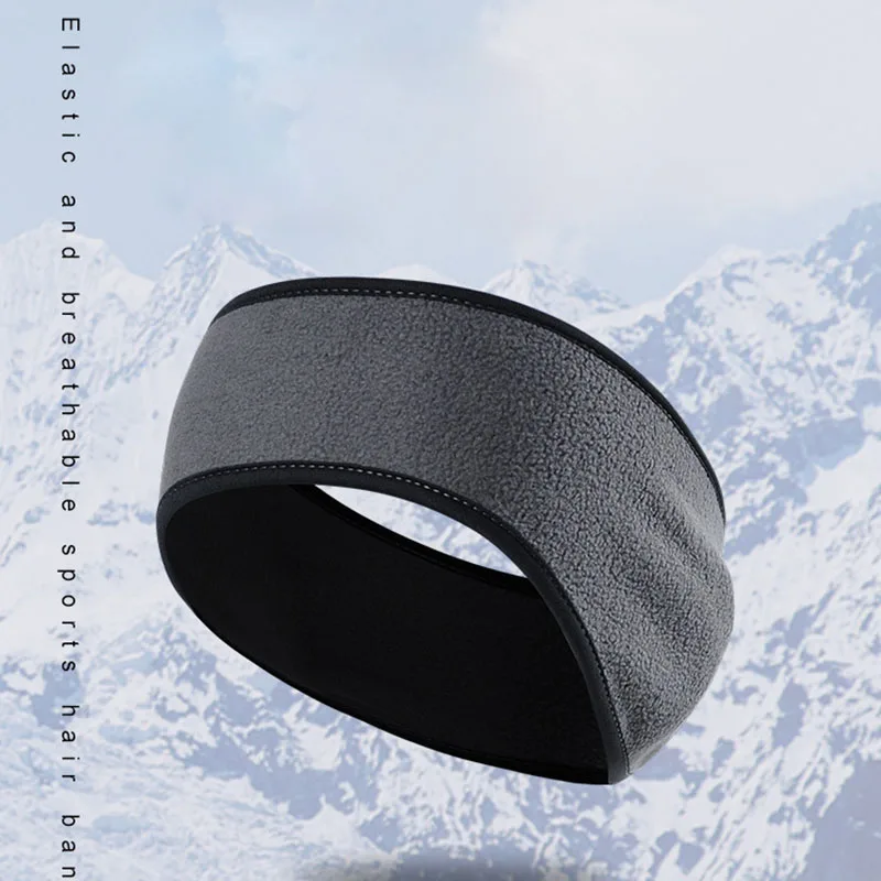 Winter Headband Fleece - Зимние флисовые наушники-повязки для улицы, спортивные