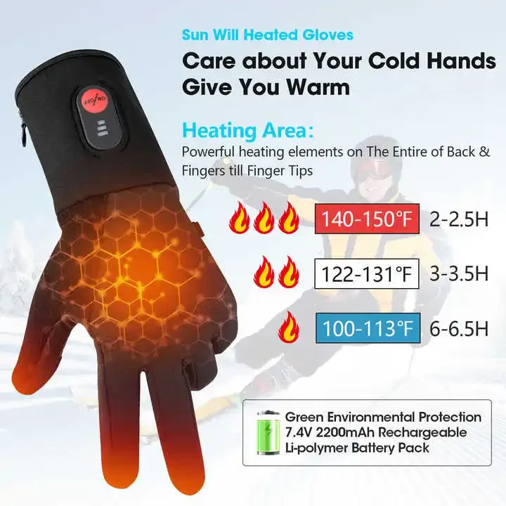 Зимние перчатки с подогревом и – обзор и цена Touch Screen Gloves