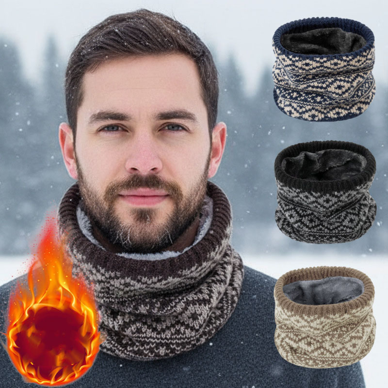 1-6 шт. Зимний вязаный шейный  – обзор и цена Neck Gaiter Fleece