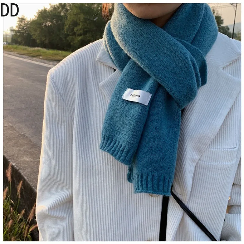 Простой шикарный однотонный мя – обзор и цена Wool Scarf Men