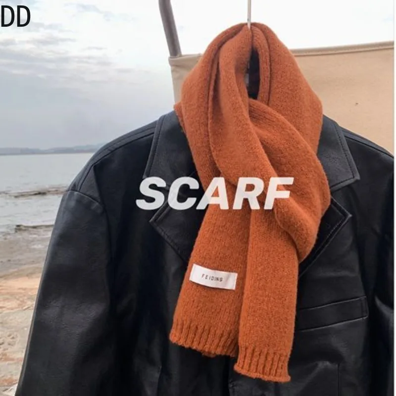 Простой шикарный однотонный мя – обзор и цена Wool Scarf Men