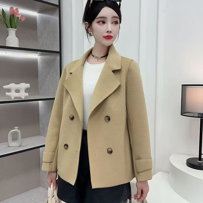 Осенне-зимнее черное шерстяное – обзор и цена Wool Coat Peacoat