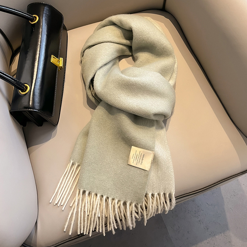 Новый шарф из 100% шерсти для  – обзор и цена Wool Scarf Men