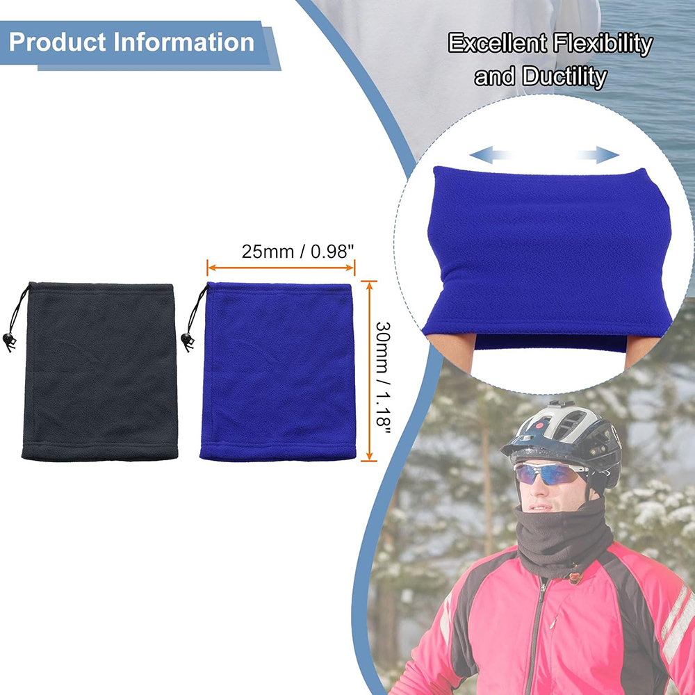 Зимний флисовый бафф-маска для – обзор и цена Winter Headband Fleece
