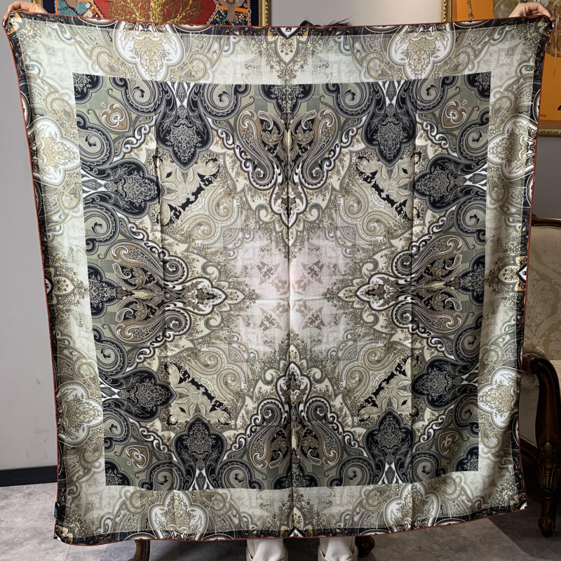 Новый роскошный шарф из 30% ше – обзор и цена Shawl Wrap Winter