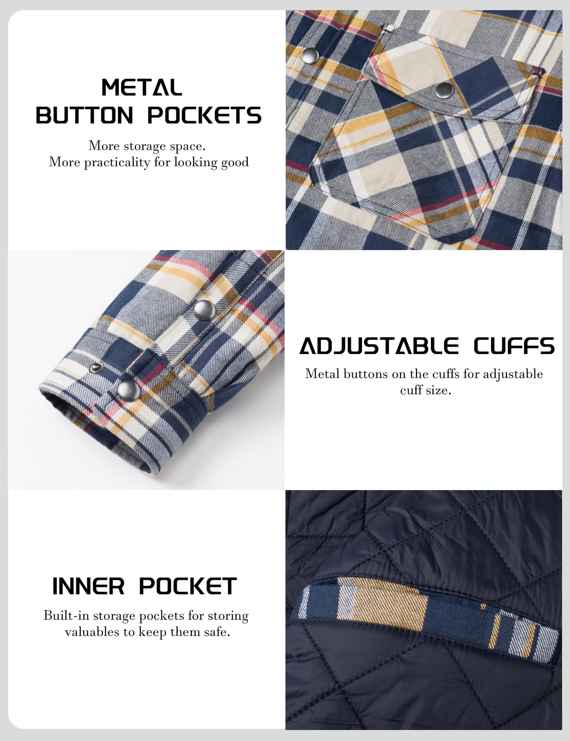 Мужская зимняя фланелевая руба – обзор и цена Flannel Shirt Lined