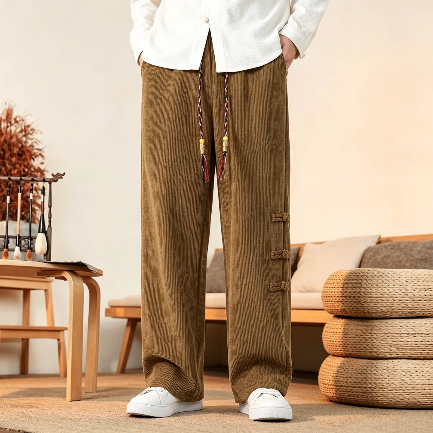 Мужские брюки, новые, осенние, – обзор и цена Corduroy Pant Warm