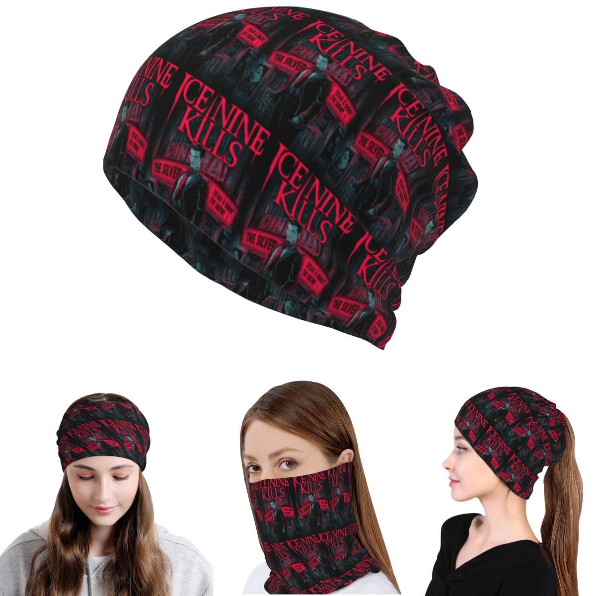 Шарф-бандана Ice Nine Kills Th – обзор и цена Knit Beanie Hat Warm