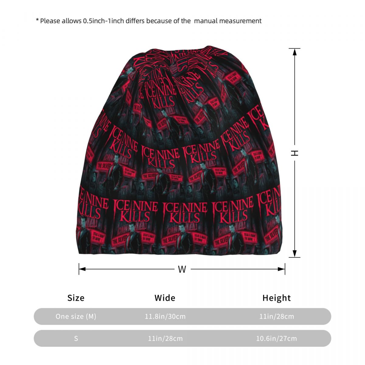 Шарф-бандана Ice Nine Kills Th – обзор и цена Knit Beanie Hat Warm