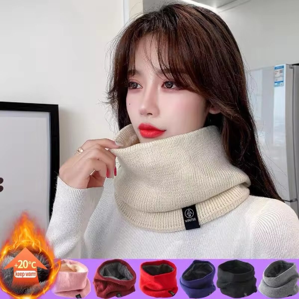Однотонный зимний плюшевый глу – обзор и цена Winter Headband Fleece