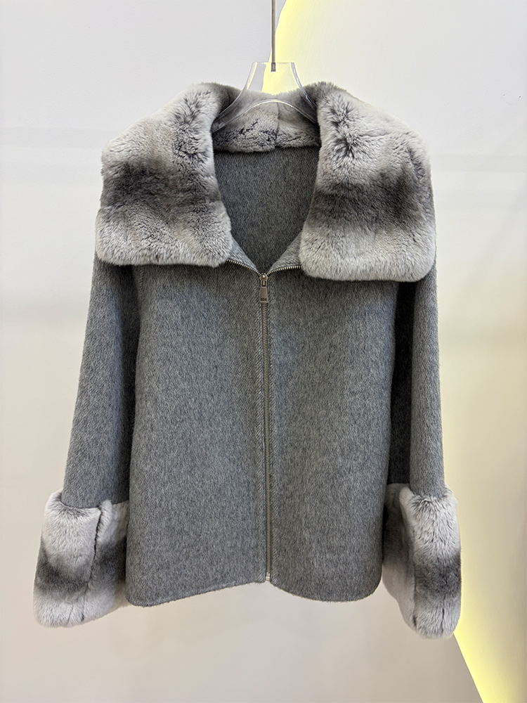 Зимнее женское пальто 2026 год – обзор и цена Wool Coat Peacoat